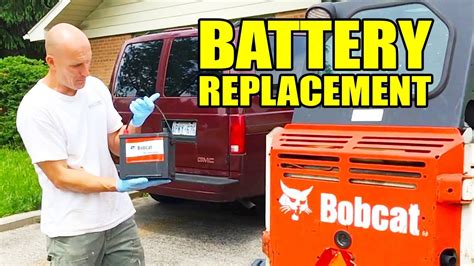 bobcat skid steer battery|best battery for skid steer.